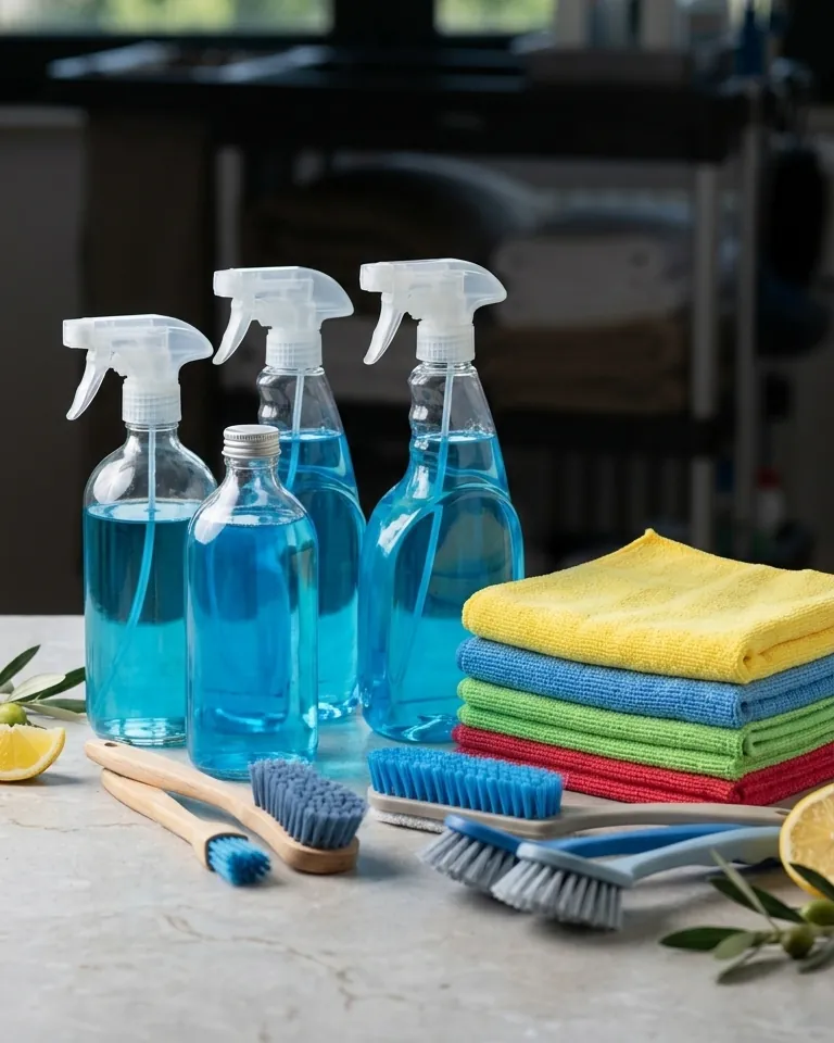 Prodotti e attrezzature professionali usati dalle squadre PerfectClean a Brescia