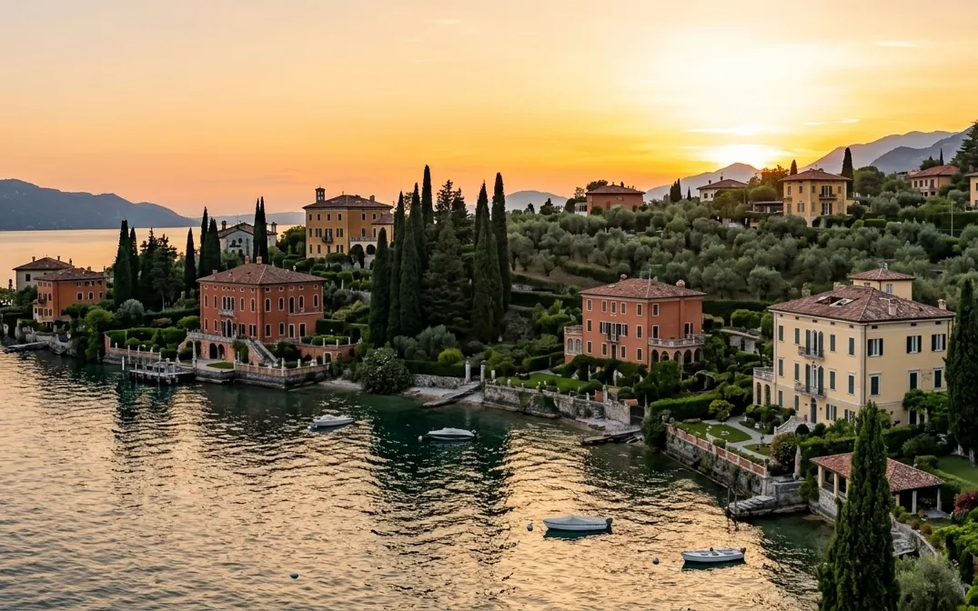 Ville storiche sulla sponda bresciana del Lago di Garda, zona operativa di PerfectClean